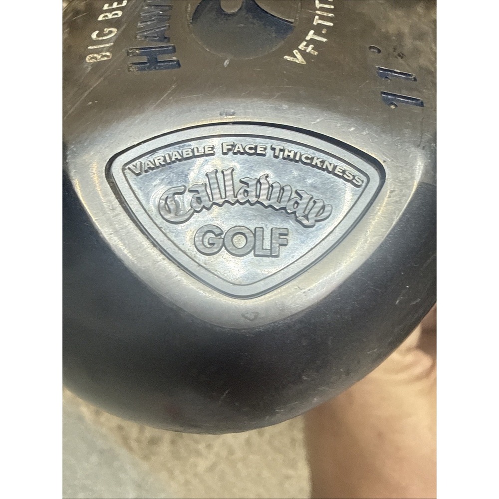 Callaway Big Bertha Hawk Eye VFT Ti Driver 11* RH Ladies Graphite 42" Good Grip